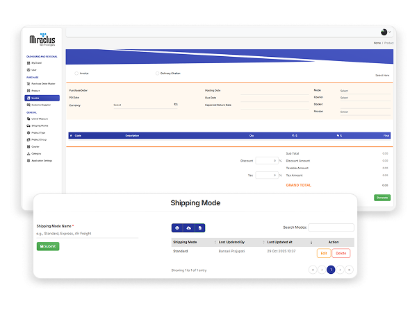 Quotation and Order Creation Feature – CRM by Miraclus Technologies