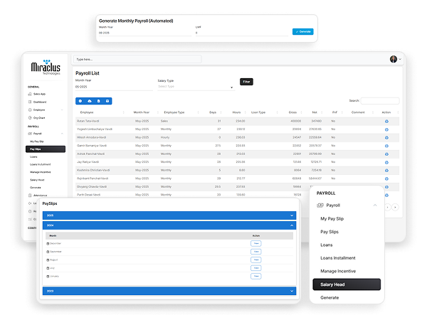 Automated Payroll Processing – HR and Finance Integration
